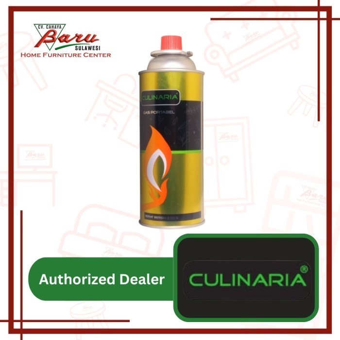 ( BARU / ASLI ) Tabung Gas Kaleng Culinaria Kompor Portable