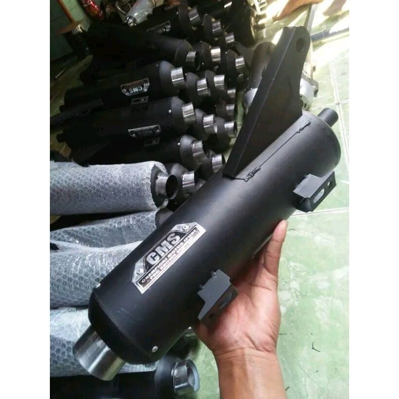 Kenalpot COPY CMS sepek ngbas adem no ember tipe mtor metik Scopy_Beat_Mio_Vario_Fino_Pcx_nmex_Genio