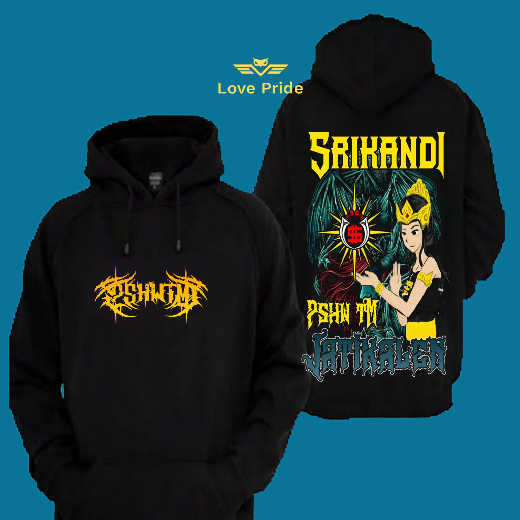 Sweater Hoodie Distro Pencak Silat PSHW Srikandi Jatikalen PSHWTM Premium Terbaru