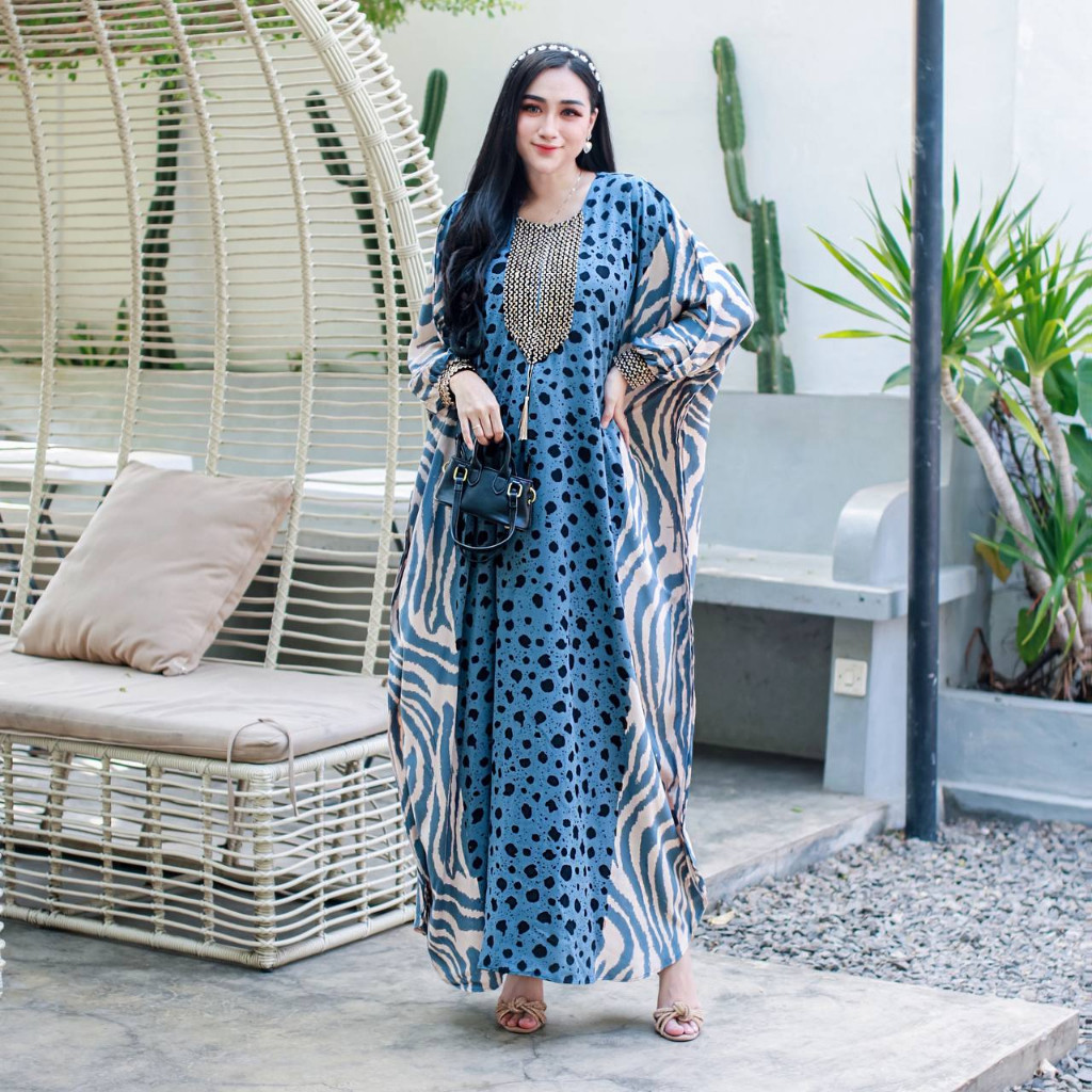 KAFTAN MOTIF TERBARU KAFTAN MOO KAFTAN RAYON JUMBO KEKEKINIAN