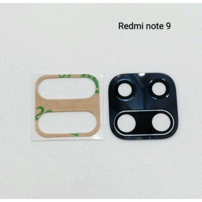 Kaca Kamera Lensa Kamera Xiaomi Redmi Note 9 Original