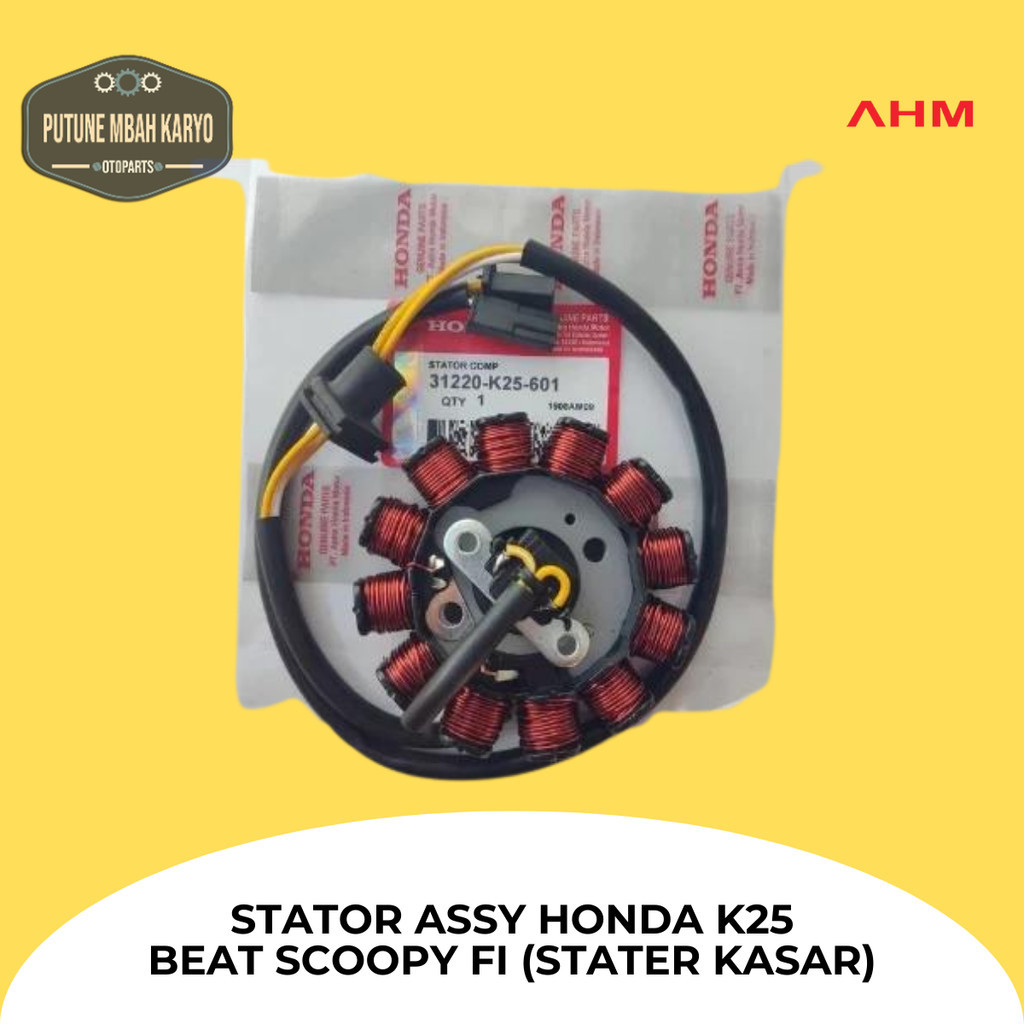 Spull Assy Stator Comp Spul Pulser Motor Beat FI PGM CBS Vario 110 LED Scoopy F1 KZL K25