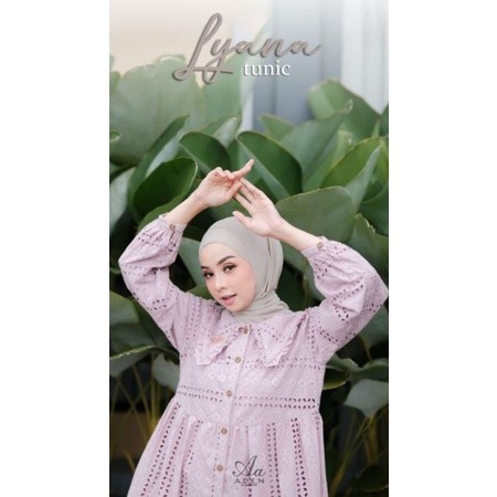 LYANA TUNIC BY ADEN || PO READY AKHIR SEPTEMBER/ GAMIS MODEL BARU MURAH