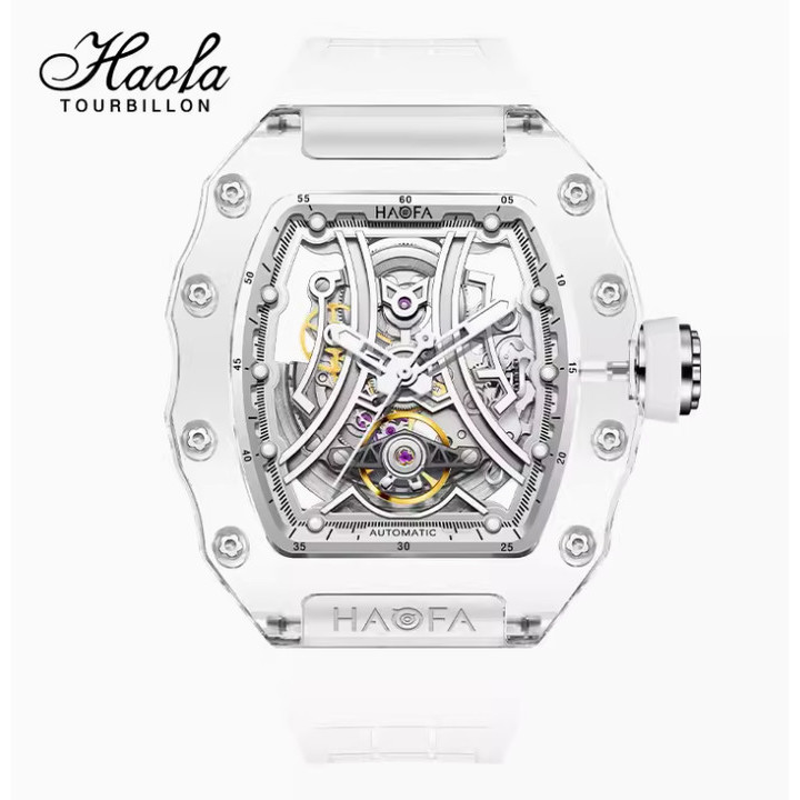 HAOFA TOURBILLON 2325 WATCH CRYSTAL - Clear White