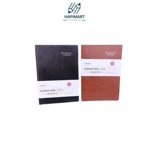 

CONCISE Notebook Leather Cover Dengan Penutup Magnetic/Buku Catatan A5