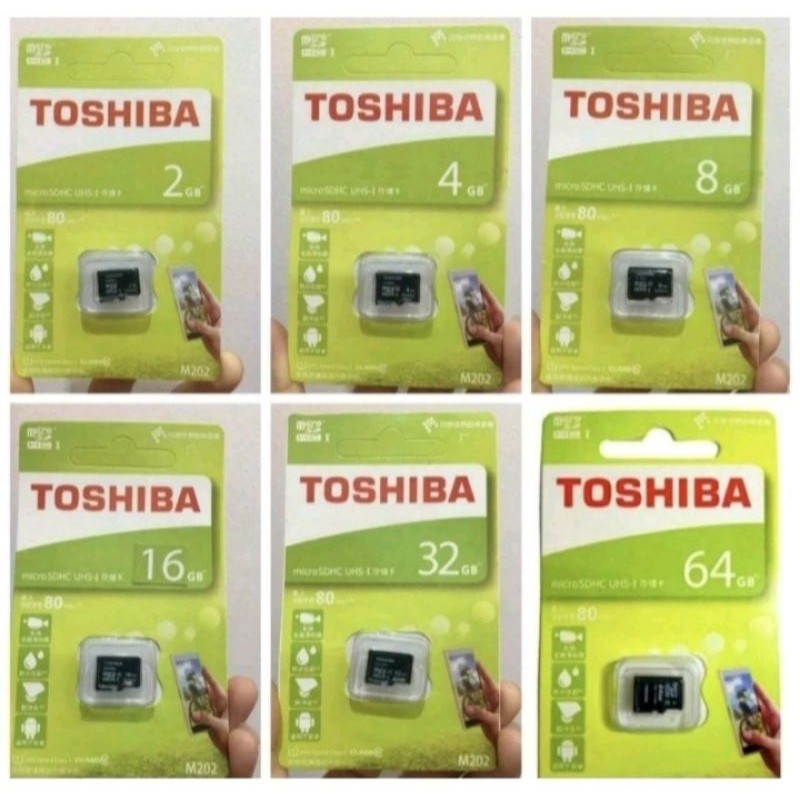 Memory Card Toshiba MMC  2GB 4GB 8GB 16GB 32GB 64GB Kartu Memory  Micro  SD  MMC Card
