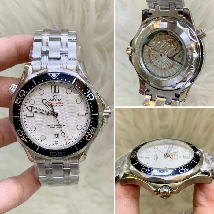 JAM TANGAN PRIA OMEGA SEMASTER MEWAH AUTOMATIC JAPAN SUPER GRADE AAA ANTI BADAI  #omega786