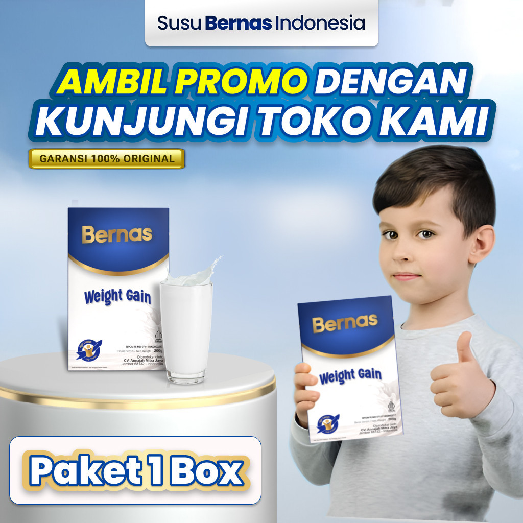 

BEST SELLER Susu BERNAS Susu Penambah Nafsu makan Anak | Susu Penambah Berat Badan dan Tinggi Badan Anak