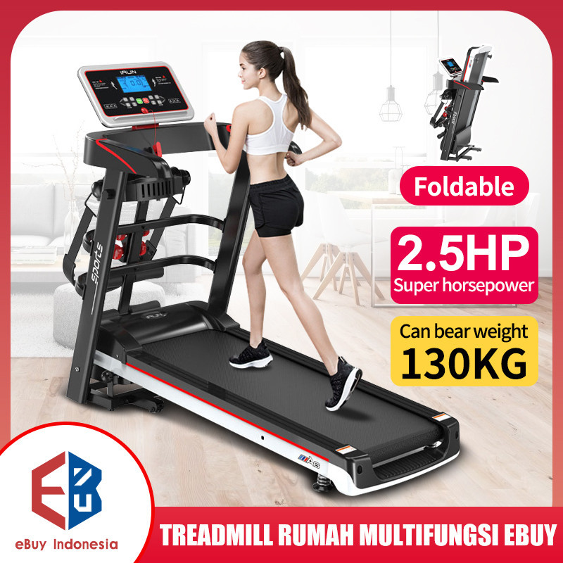 Alat Olahraga Treadmill Alat Fitness Treadmill SP-126 Alat olahraga lari treadmill elektrik treadmill low watt Bergaransi  / Treadmill Elektrik Treadmill Listrik Treadmill Multifungsi Treadmill Murah