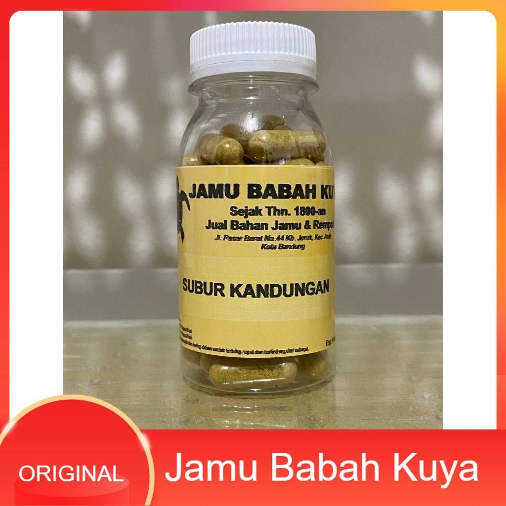 

Jamu Babah Kuya - Subur Kandungan (50 Kapsul) Herbal