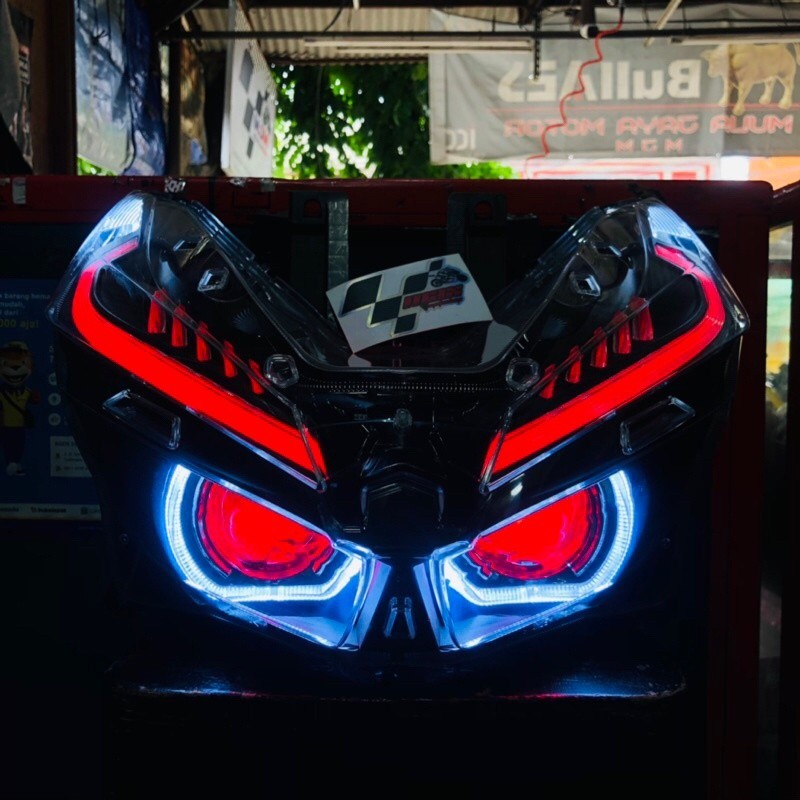 PROJIE PROJECTOR BILED AES VARIO 125/150 NEW FULLSET GARANSI BILED&GARANSI EMBUN