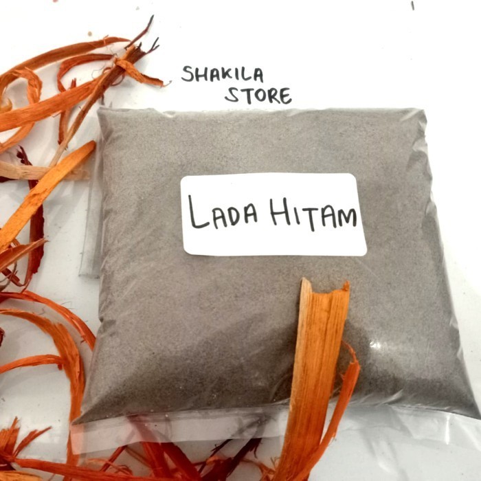 

New Produk- [Terlaris] lada hitam bubuk asli 1 kg / black pepper powder 1000 gram / biji lada