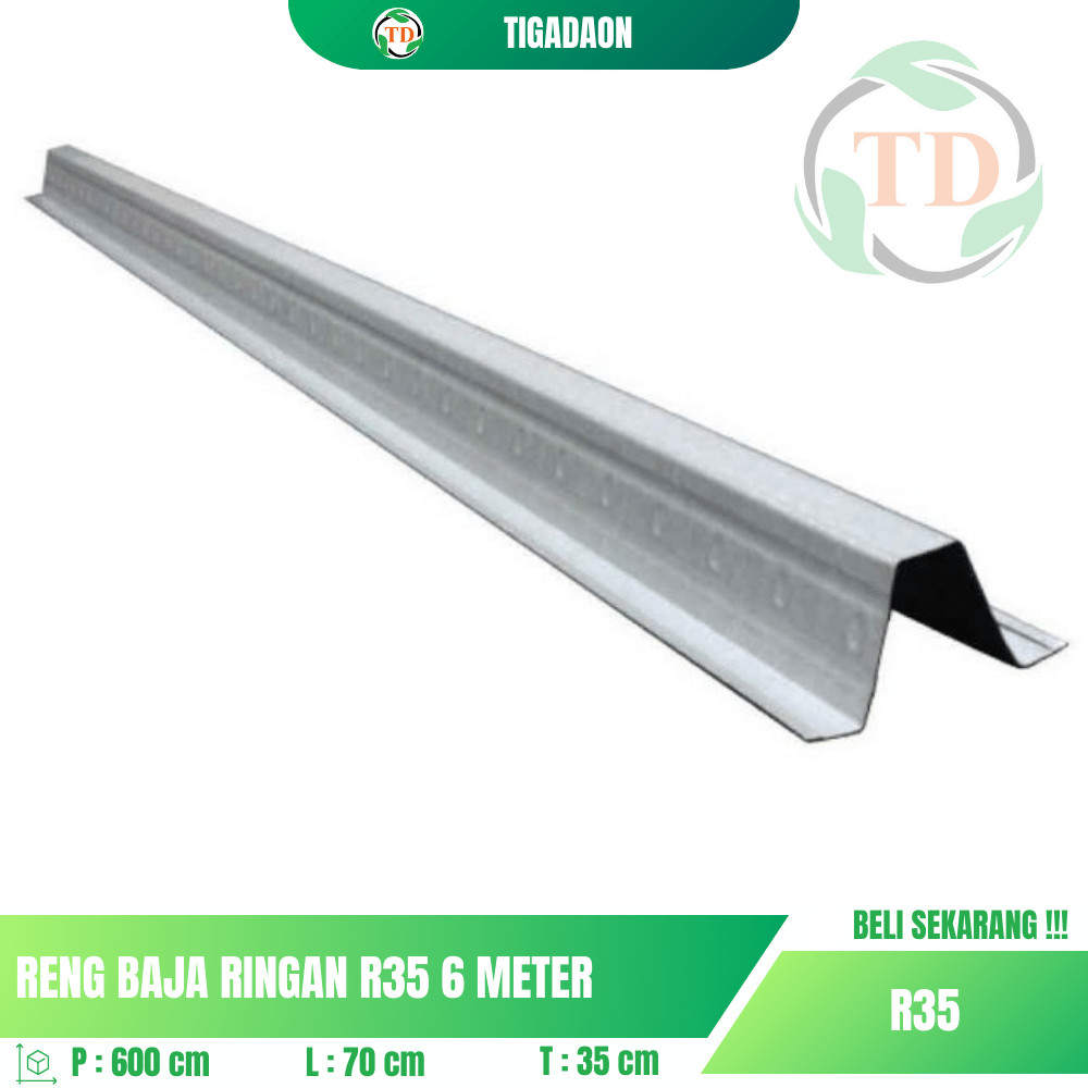 Reng Baja Ringan R35 1 Batang 6 Meter