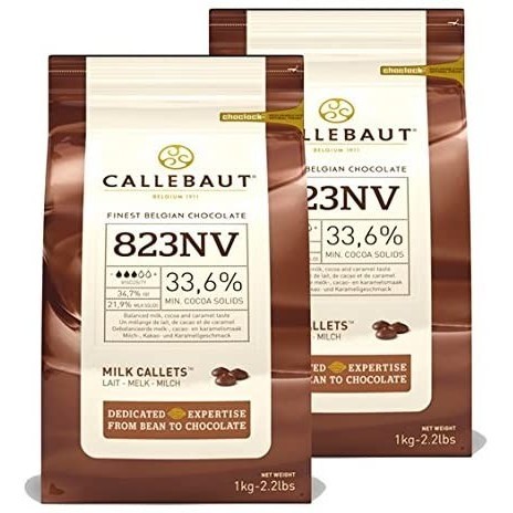 

Callebaut milk coklat couverture 823 / milk callets 33.6% - 400 gram