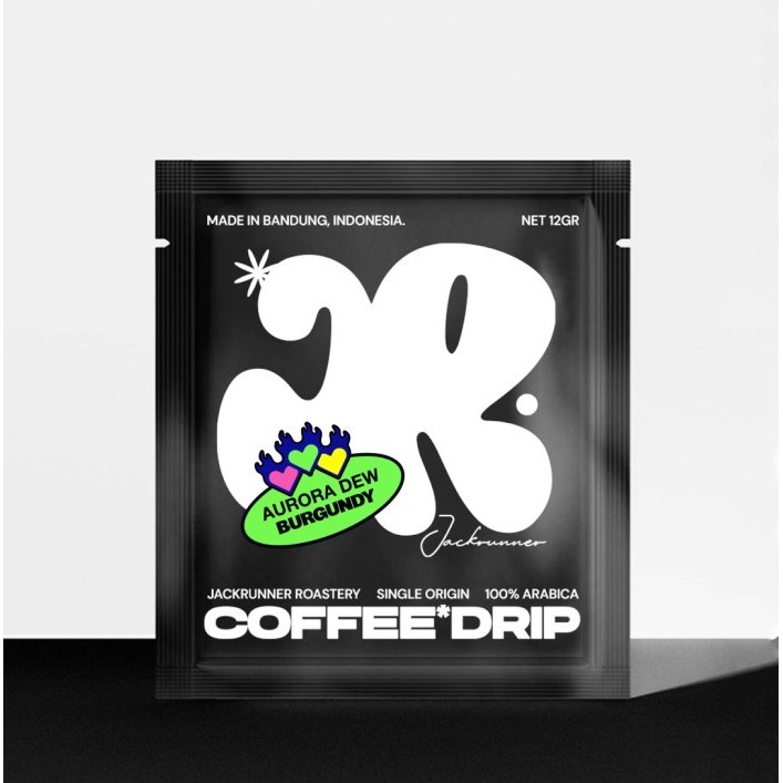 

Coffee Drip Bag Filter - Jack Runner Roastery Gayo Aurora Series Burgundy