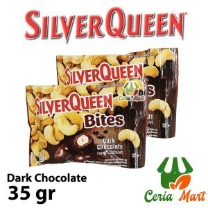 

Coklat SilverQueen Bites 35 gr Dark Chocolate Silver Queen