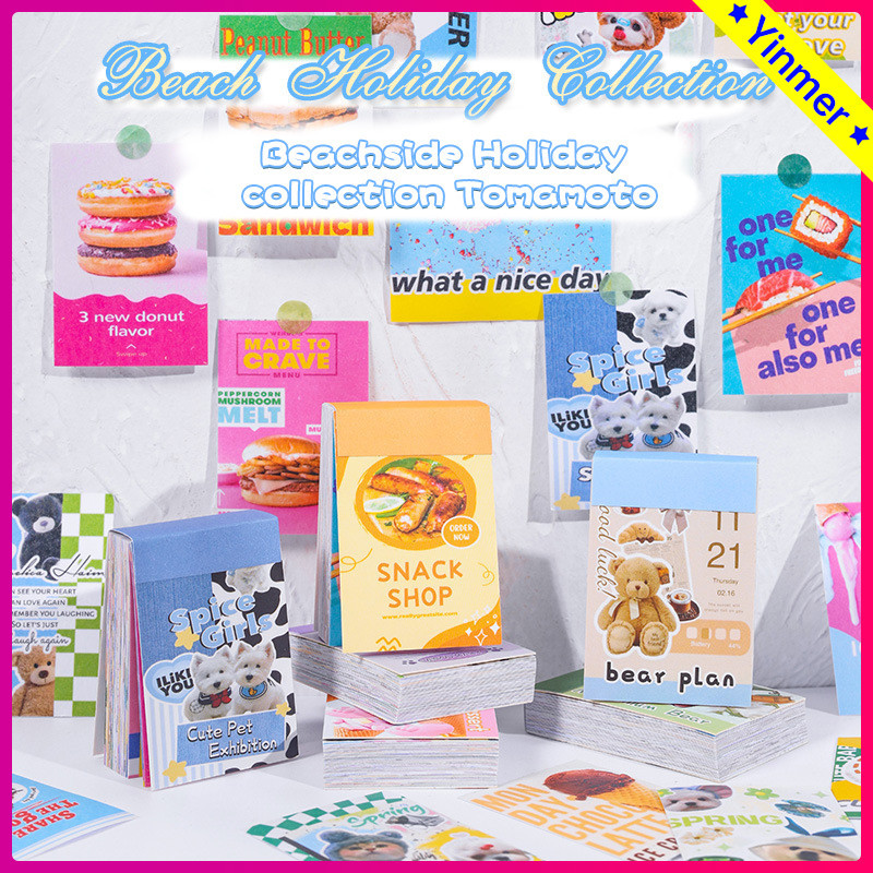 

COD✨Stiker Bahan Kartun Vintage Stiker Dekoratif Koper Cangkir Air Lucu Stiker Dekoratif Stiker Buku Besar-Yinmer