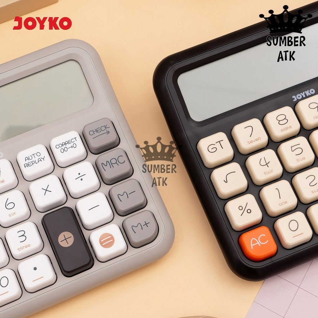 

Calculator Kalkulator Joyko CC-63BCO 12 Digits Check & Correct RB9