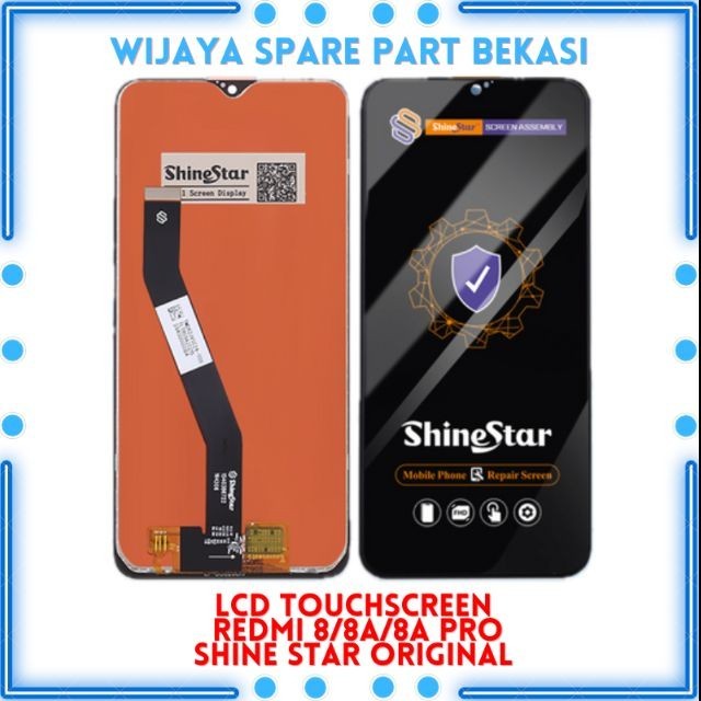LCD TOUCHSCREEN XIAOMI REDMI 8/8A/8A PRO SHINE STAR ORIGINAL BLK