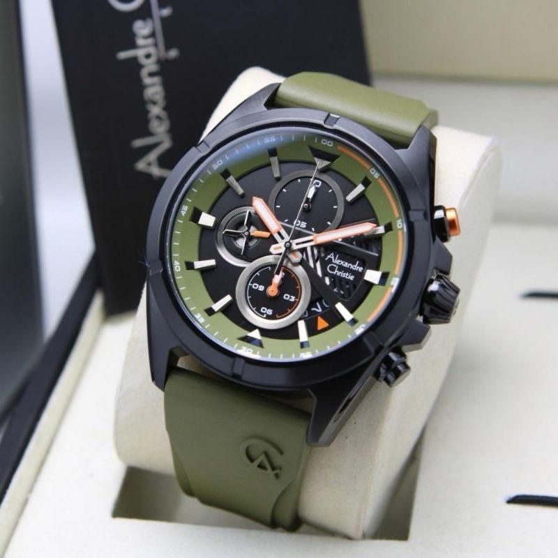 PRODUK TERBARU # ORIGINAL Jam Tangan Pria Alexandre Christie AC 6656 /AC 6649 /AC 6656/AC 6649Garans