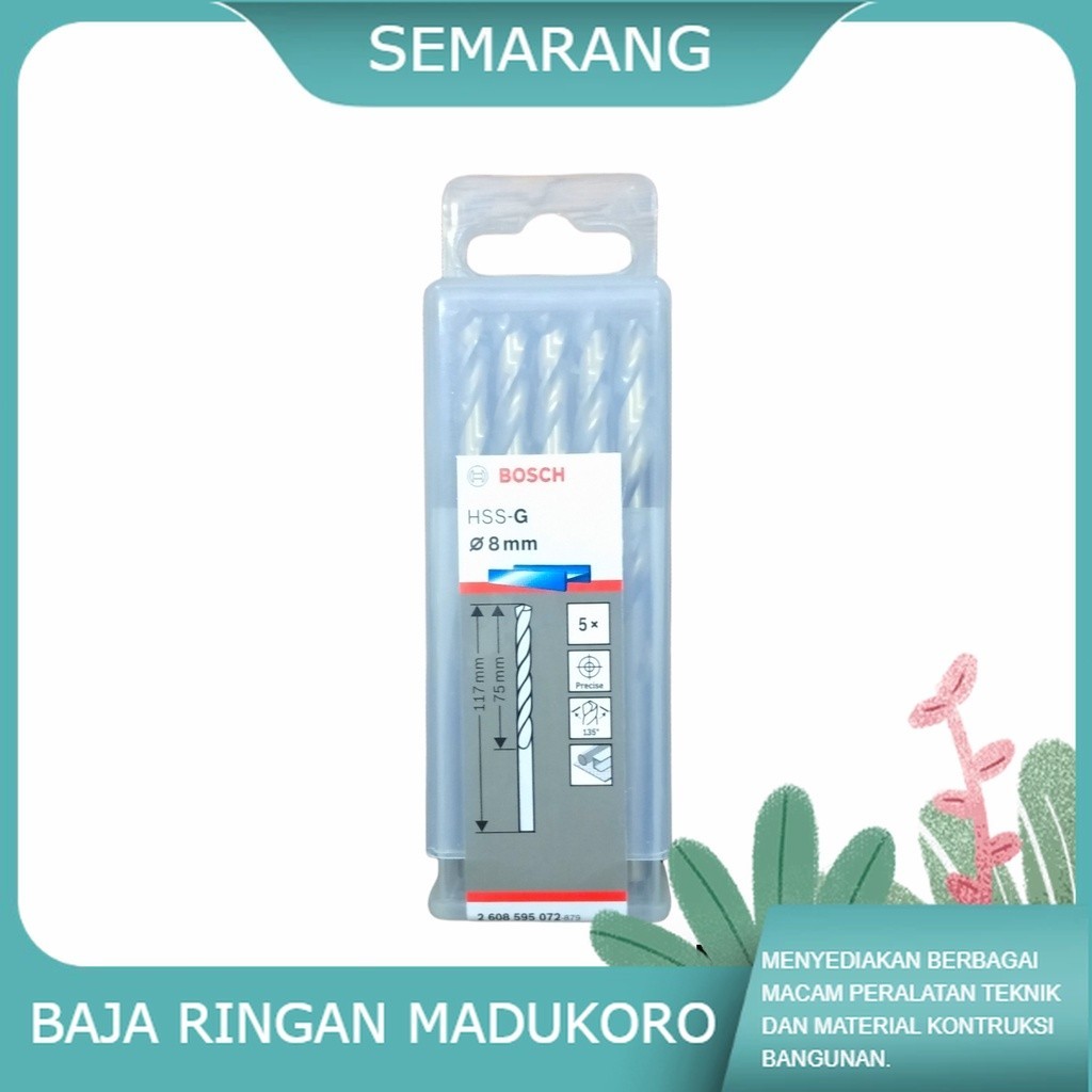 (BRSP) MATA BOR BESI BOSCH 8mm