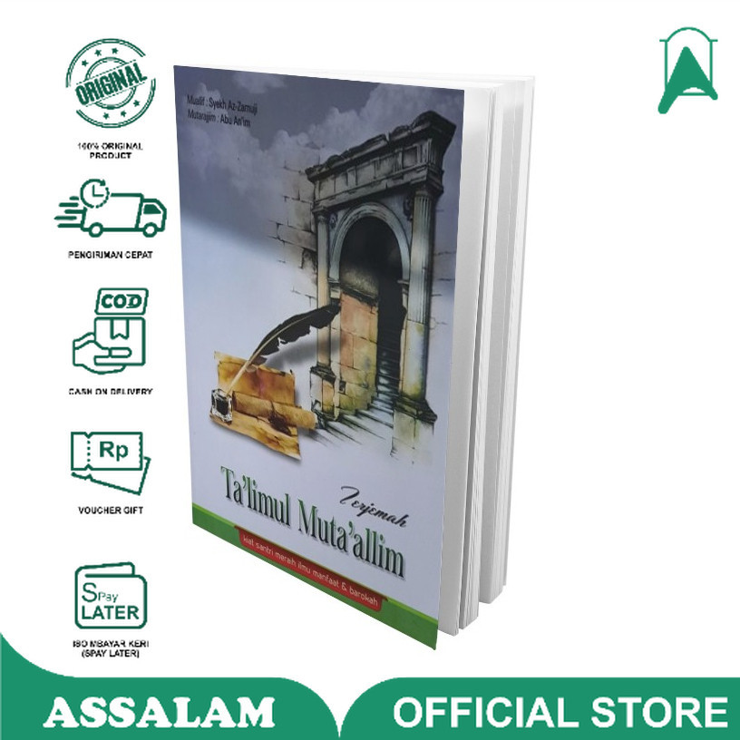 Buku / Kitab Terjemah Ta'lim Muta'alim | Assalam Lirboyo