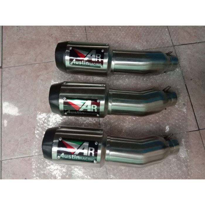 austin racing slip on gp1r kawasaki zx636/zx6r r25 mt25 cbr150r dll