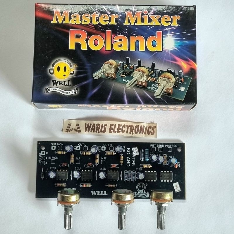 Master Mixer Roland Well