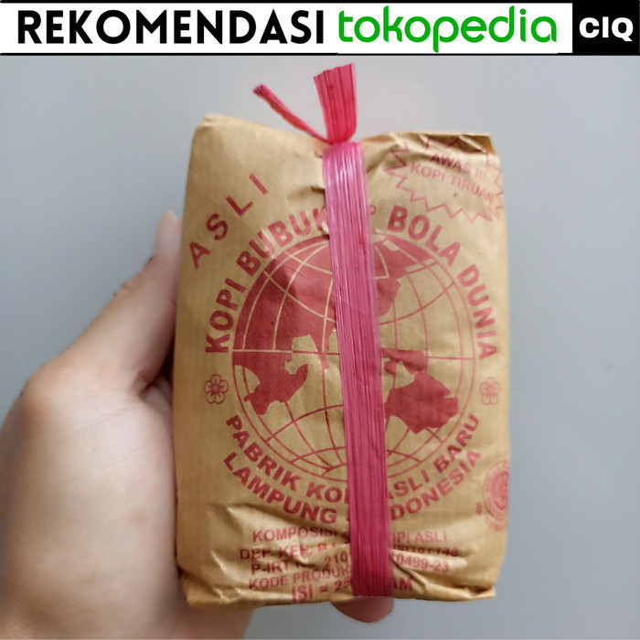 

Tfren99_ Kopi Bola Dunia Lampung 250 gram Asli Kopi Bubuk Robusta Lampung Murah