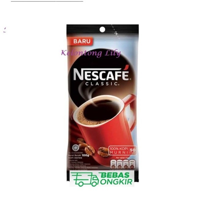 

New PROMO Nescafe Classic 100 gr