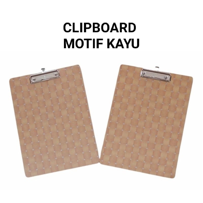 

Papan Ujian / Papan Jalan / Papan Dada / Clipboard Motif kayu murah Tidak Kasar