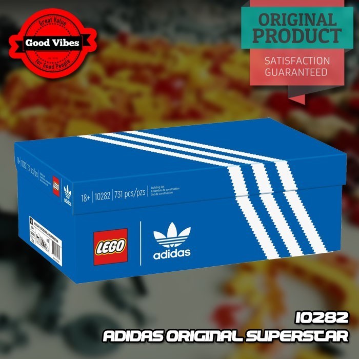 KingToys88 Mainan LEGO Original CREATOR EXPERT 10282 Adidas Original Superstar - Mainan