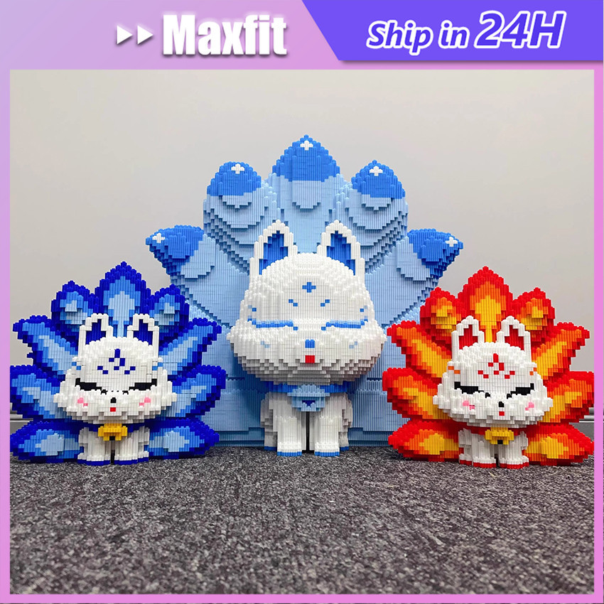 3D Nano Blocks Jumbo Building Block Balok Susun Besar Diy Toys Micro Blocks Mikro Blok Karakter Nine