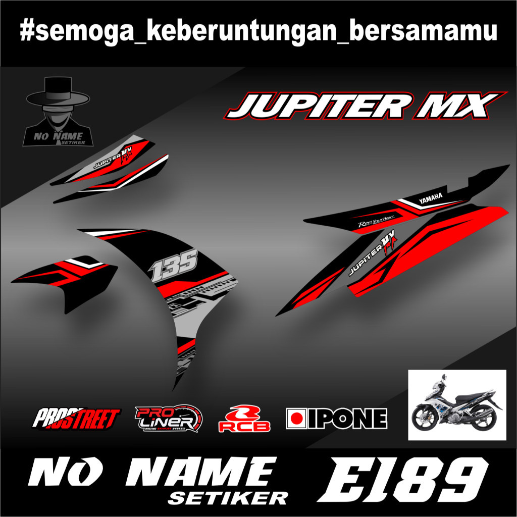 STRIPING JUPITER MX NEW STIKER JUPITER MX NEW