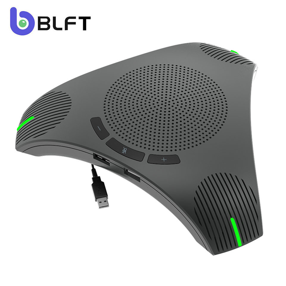 Video Conference Usb Desktop Conference Microphone Mic Speaker Portable Omnidirectional Condense For