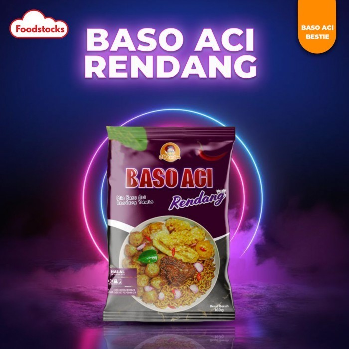 

TERMURAH Baso Aci Rendang Yamin Pedas Gurih Nyemek Original Cikemam