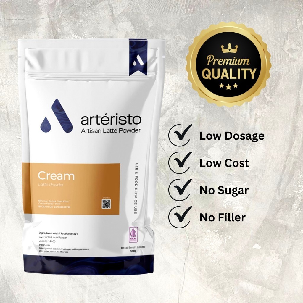 

Arteristo Cream Bubuk Minuman Premium Powder Drink