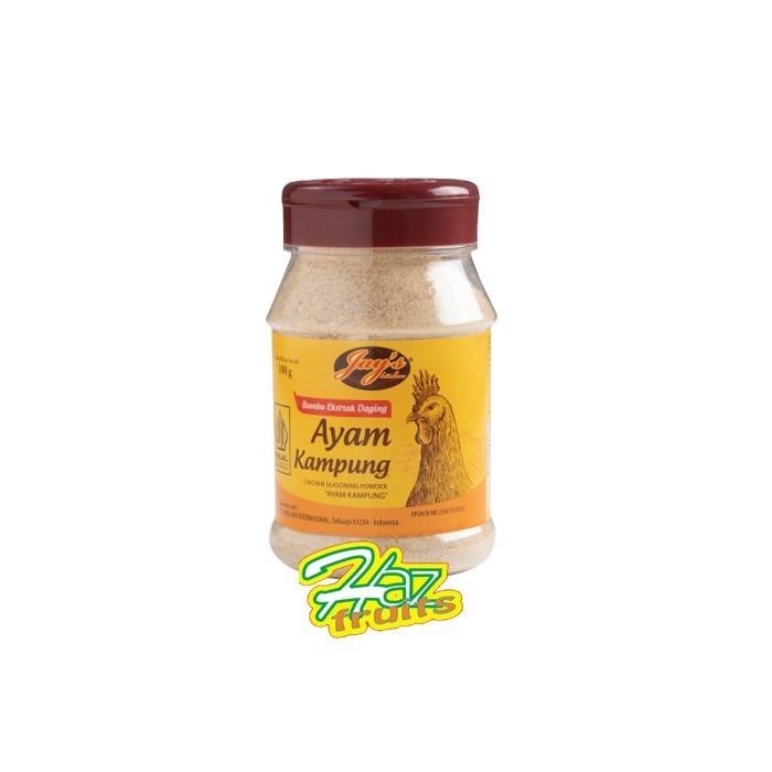 

Jay's Kitchen Chicken Stock Ayam Kampung Powder 180gr