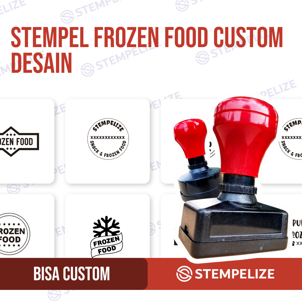 

Stempel Frozen Food Custom Desain