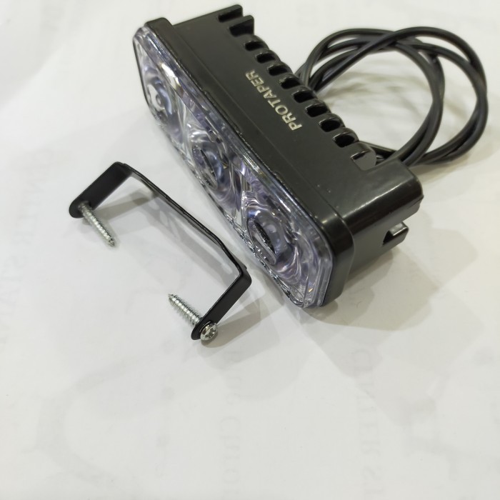 LAMPU SOROT 3 LED MINI STROBO LAMPU TEMBAK MINI 3 LED -RCHD89