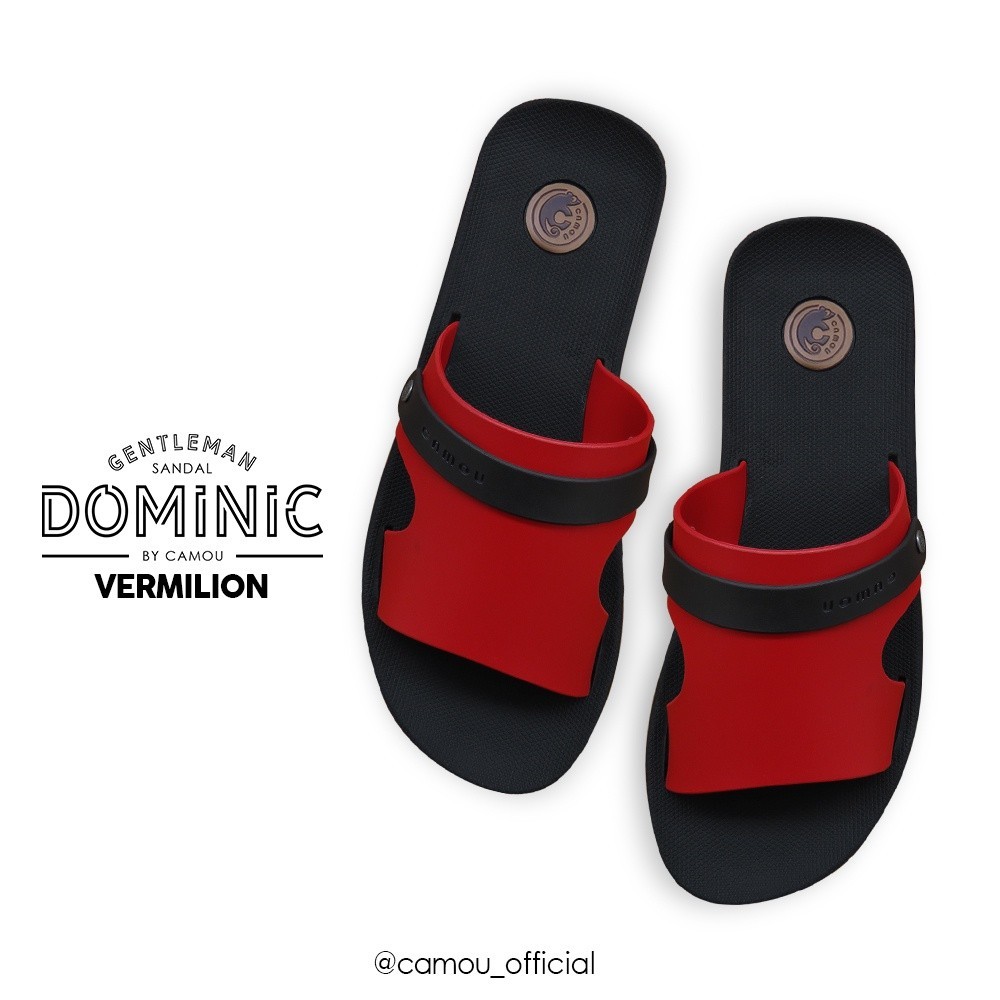 Sandal Camou Pria DOMINIC Vermilion Sandal Selop Pria Sandal Keren Kekinian Sandal Pria CAMOU