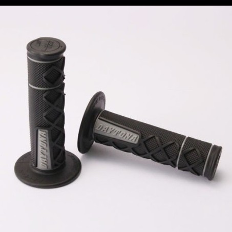 Daytona Handgrip Supercross Grip / Grip Supercross Daytona Black/Grey Handfat Original