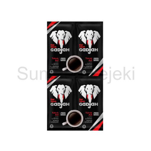 

KOPI TUBRUK GADJAH ASLI TWIN PACK ISI 20 SACHET | AROMA DAN RASA KHAS