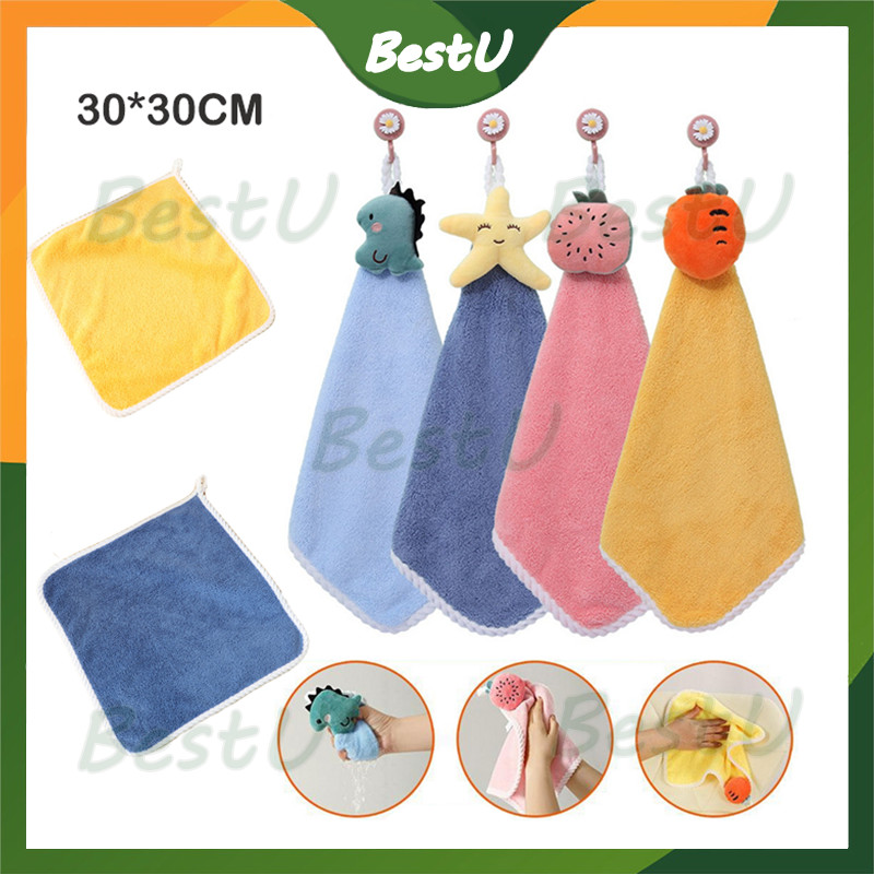 lap tangan handuk karakter binatang lucu /hand towel gantung dapur/Kain Lap Dapur/Lap Gantung Cendol