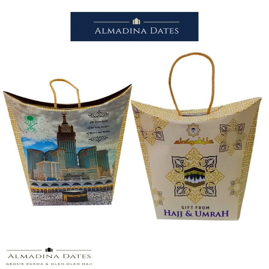 

ACEH. NONO 130142 PAPER BAG OLEH-OLEH HAJI & UMROH/TAS OLEH-OLEH HAJI