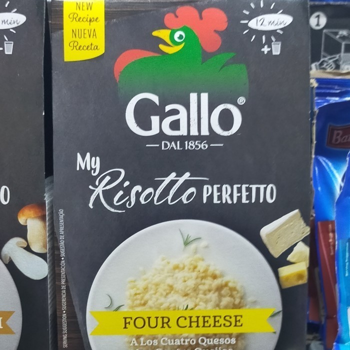 

Gallo Risotto perfetto four cheese 175gr beras rice
