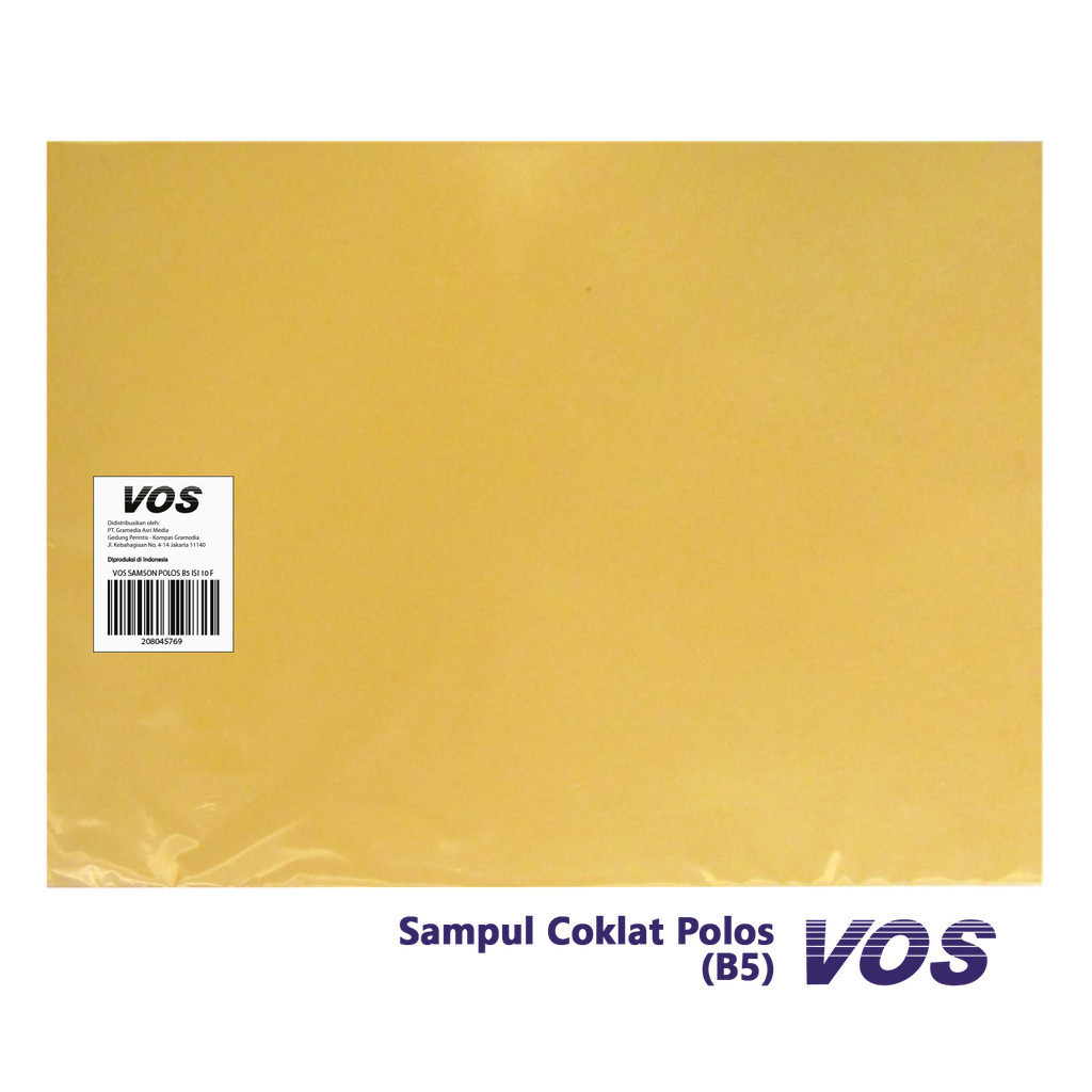 

VOS - Sampul Samson Polos B5 Isi 10 F