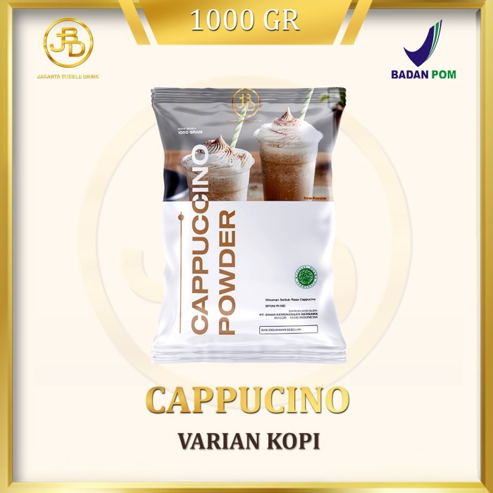 

Bubuk Minuman Premium Cappucino 1Kg || Jakarta Bubble Drink - 1 kg