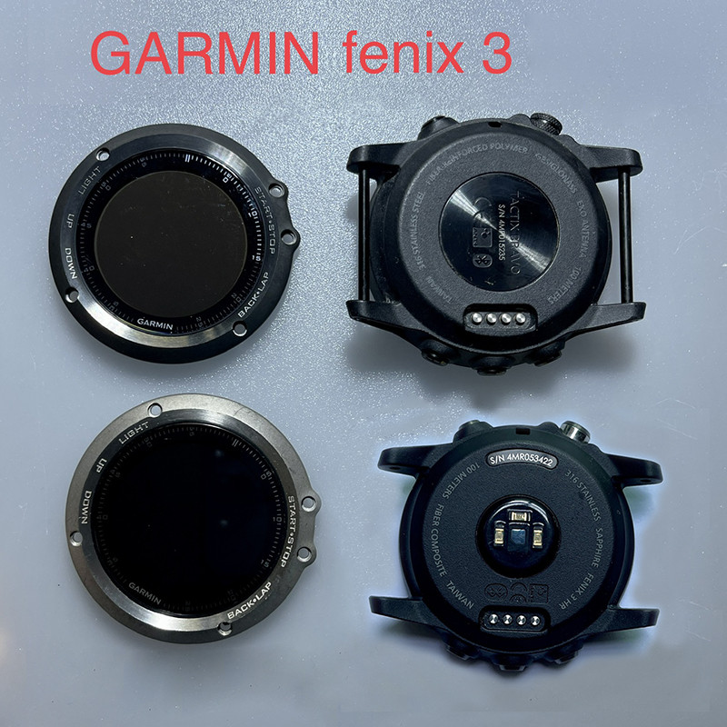 Original For Garmin Fenix 3 HR LCD Screen Smart Touch Digitizer Frame Assembly LCD Display Fenix 3 B