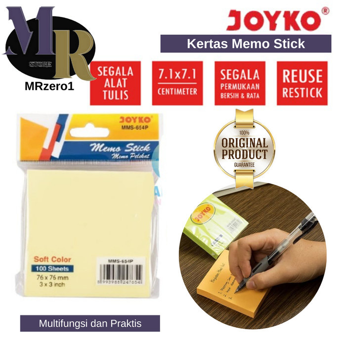 

Memo Stick Note Sticky Notes Joyko Kertas Memo Kecil Tempel Praktis